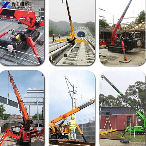 YG small spider crane usages