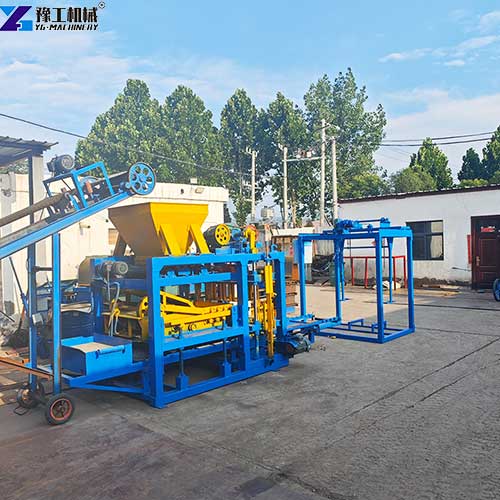 concrete brick making machine usage