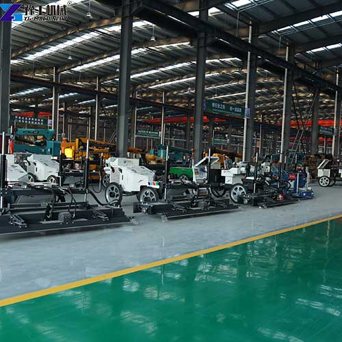concrete laser screed machine factory display