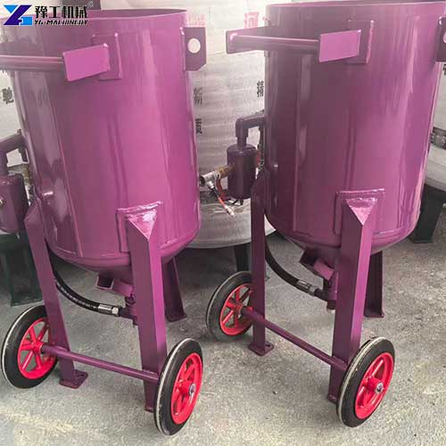custom portable shot blasting machine