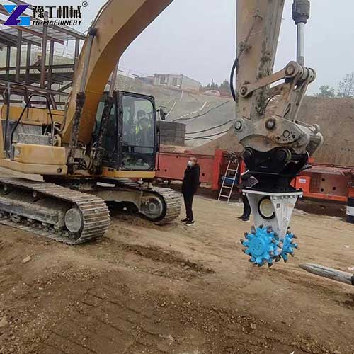 drum cutter attachment for excavator usage