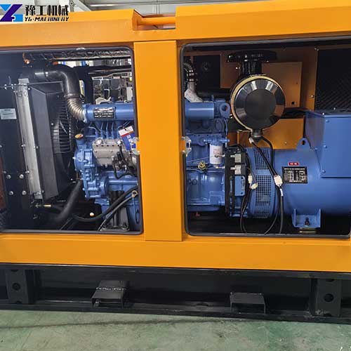 genset diesel generator with soundproof enclosure