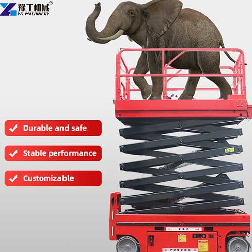hot selling of small electric lift platform