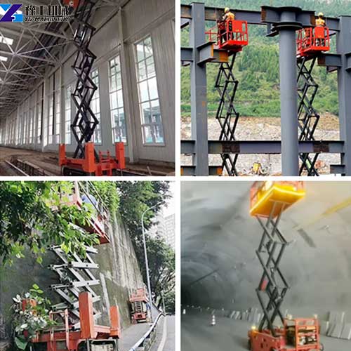 hydraulic scissor lift platform application