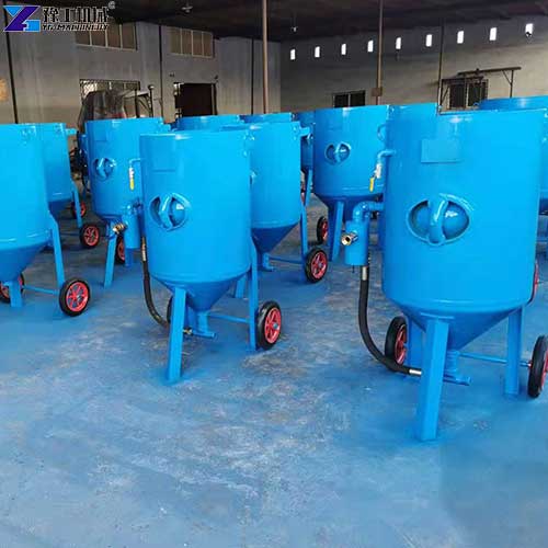 portable shot blasting machine factory
