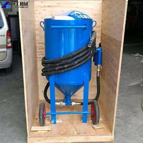portable shot blasting machine sold to Australia