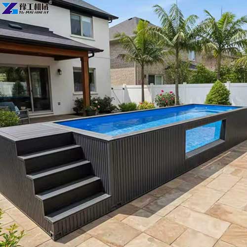 30 foot container pool use for backyard