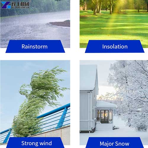 30ft mobile expandable prefab house applicable environments