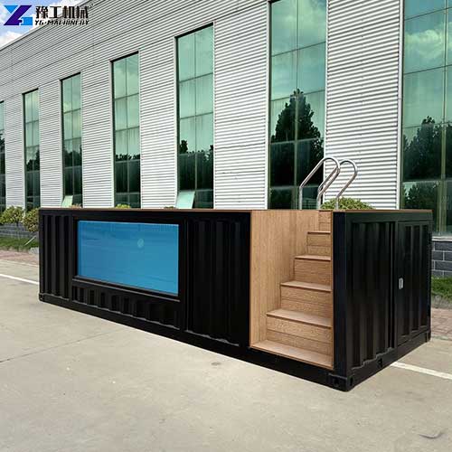 30ft small container pool sold to Australia