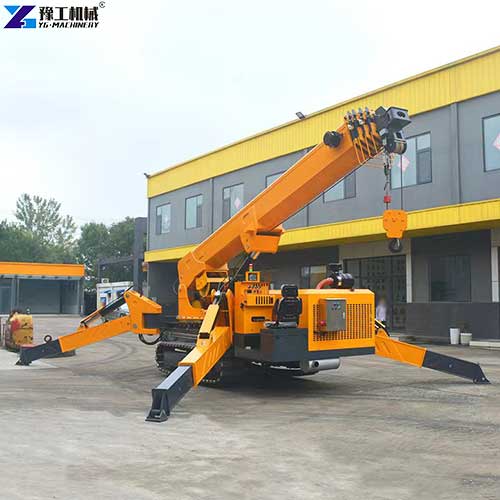 8t electric spider crane for sale