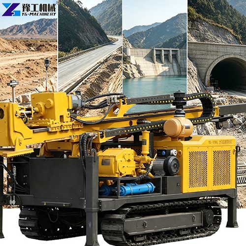 YG NQ full hydraulic core drilling rig sold to Africa