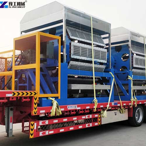 YG egg tray maker machine export to Peru