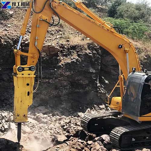 concrete breaker for excavator working for rock breaking