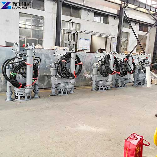 customer visit excavator dredge pump attachment