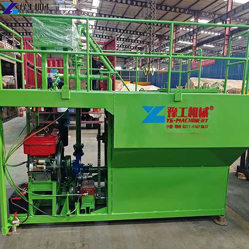 customer visit hydroseeding machine supplier