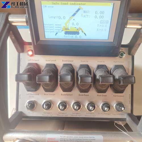 details of crawler spider crane with remote control