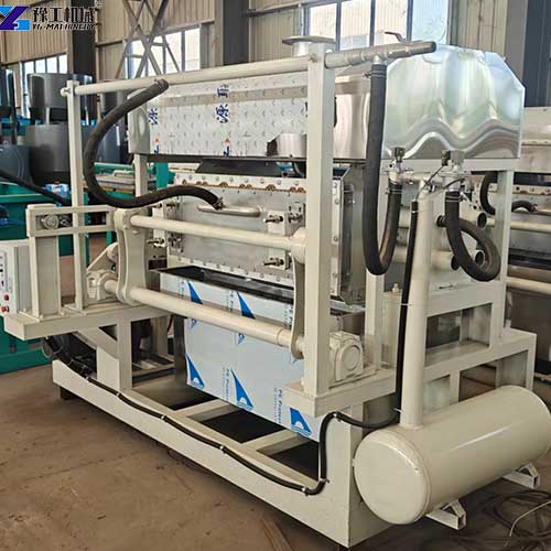 egg crate making machine sold to Colombia