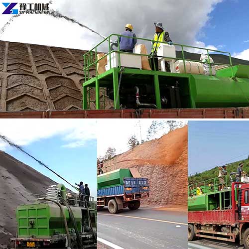 hydroseeding machine usages