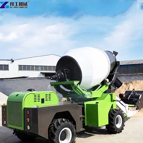 self loading concrete mixer truck