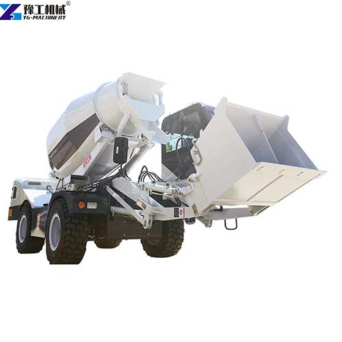 self loading concrete truck mixer