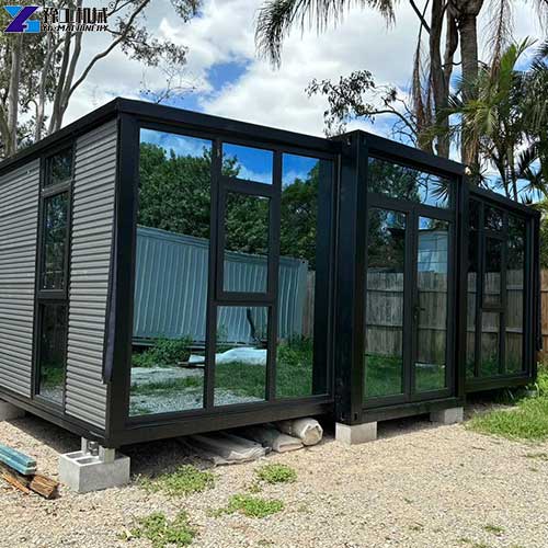 New Zealand customer feedback portable container cabin