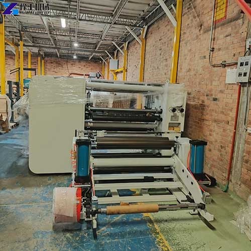 Thailand customer feedback on the YG paper slitting and rewinding machine