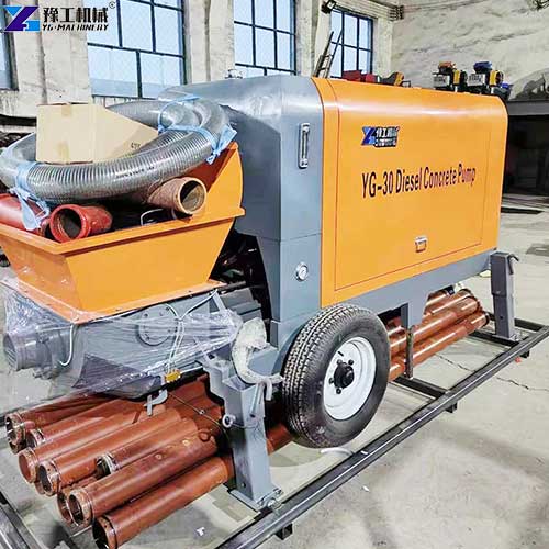 YG 30 small concrete pump machine