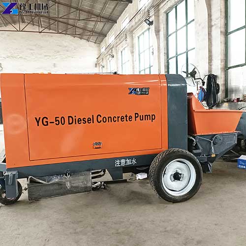 YG 50 concrete pumping machine