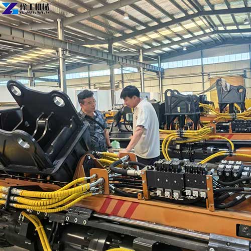 YG integrated rock drill and splitter factory warehouse