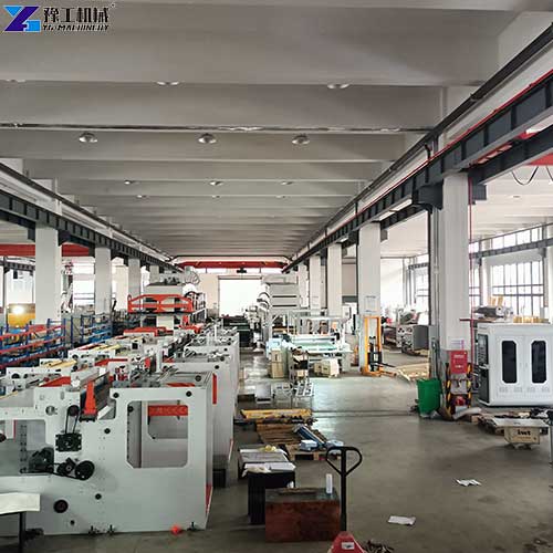 YG paper slitting and rewinding machine workshop