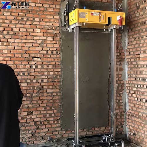 automatic wall plastering machine for brick wall