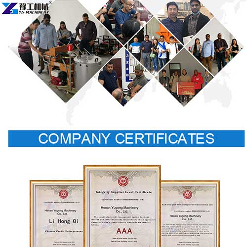 certificate of thermoplastic striping equipment