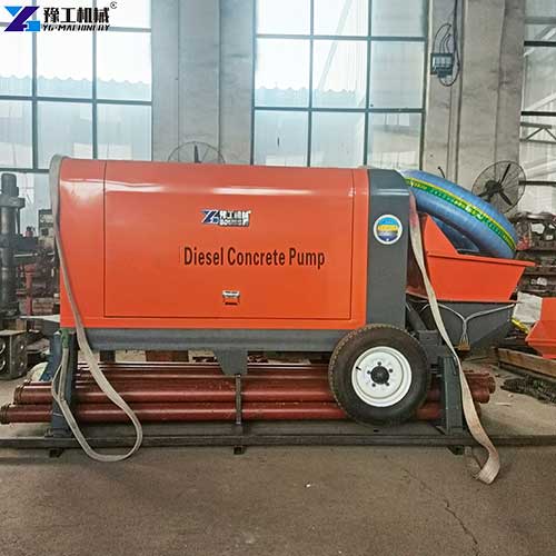 concrete pumping machine export to Brizal
