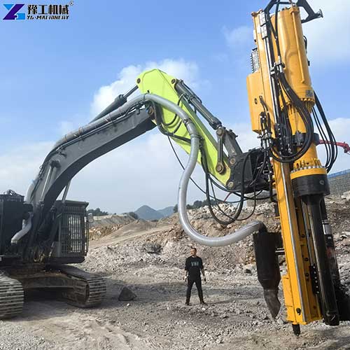 customer feedback YG integrated rock drill and splitter