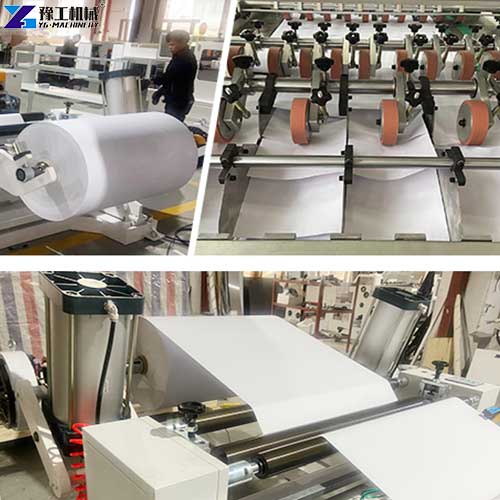 customer visit YG slitting rewinding machine