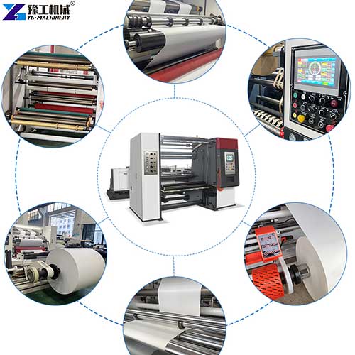 hot selling of paper slitting and rewinding machine