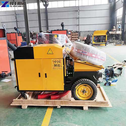 small portable concrete pump sold to Peru