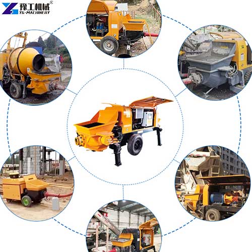 small portable concrete pump