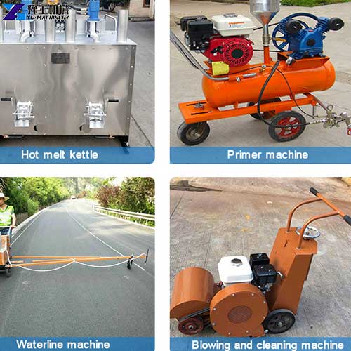thermoplastic striping equipment usages